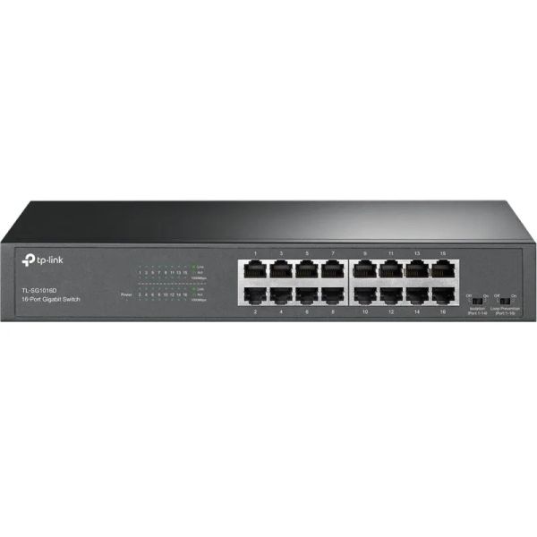 TP-Link Switch 16-Port/1000Mbps/Rack