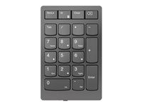 Klávesnice - bezdrátový - 2.4 GHz - klávesový spínač: Scissor-Key - bouřkově šedá - maloobchod - pro ThinkPad T16 Gen 4 21QN