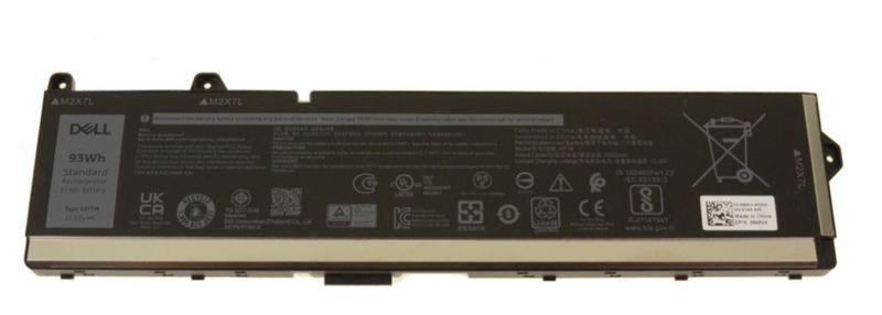 Dell baterie 6-cell 93W/HR LI-ION pro Precision 7670, 7680, 7770, 7780