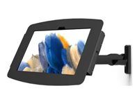Compulocks Galaxy Tab A8 10.5" Space Enclosure Swing Wall Mount Plus Hub - Montážní sada (kryt) - pro tablet - uzamykatelný - cerná - velikost obrazovky: 10.5" - montáž na stenu - pro Samsung Galaxy Tab A8