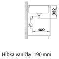 BLANCO ZIA 5 S antracit, Silgranitový dřez