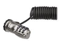 6 ft Coiled Cable Lock (LTLOCK3DCOIL) - Bezpečnostní kabelový zámek - 1.8 m