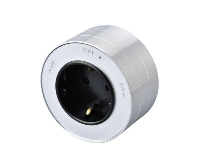 Zásuvkový modul Viking A40S, stříbrná/výstupy - 1xAC/výkon až 2500W/230V,16A,50Hz/Zásuvka typu E