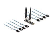 Converter M.2 2280 Key B+M male to 8 x S