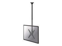 Držák - plný pohyb - pro Displej LCD - černá - velikost obrazovky: 32"-75" - stropní montáž