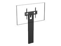 Montážní sada (montáž VESA, 2 konzoly na stěnu, odolný podlahový stojan) - motorizovaný - pro plochý panel - ocel - matná čerň - velikost obrazovky: up to 98" - montáž na stěnu