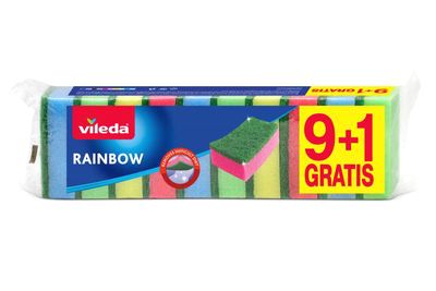 Houba VILEDA Rainbow 173842 9+1ks