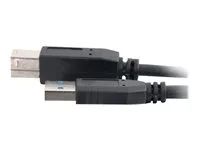 USB A to B Cable - USB 3.0 - M/M - Kabel USB - USB typ A (M) do USB Type B (M) - USB 3.0 - 1 m - černá