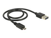 Kabel USB - Micro USB typ B (M) do USB (M) - 50 cm