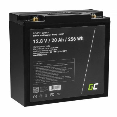 Green Cell CAV07 LiFePO4 batérie 12V 12.8V 20Ah