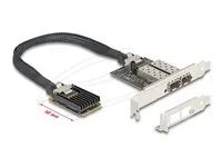 Mini PCIe I/O PCIe full size 2 x SFP Gig