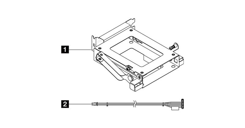 ThinkSystem ST50 V3 3rd 3.5" HDD Cage kit