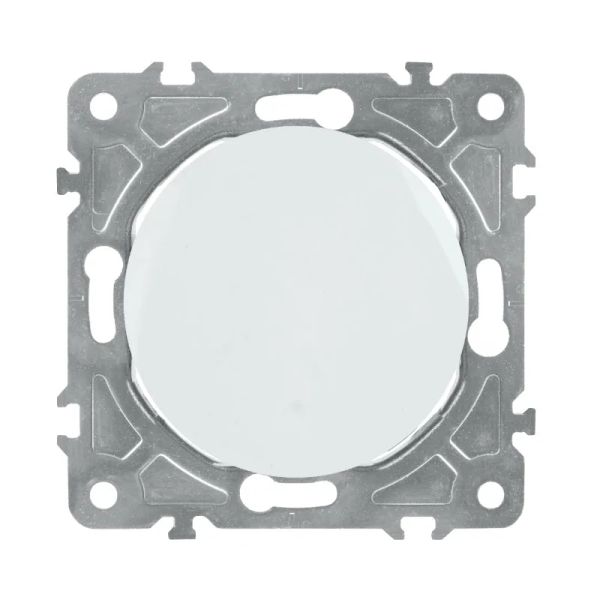 Spínač ELECTROMALT OVAL OVA1007W bílý