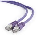 PATCH KABEL S/FTP cat.6a LSZH 0.5m purple