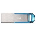 SanDisk USB 3.0 Ultra Flair 64GB, Modrý