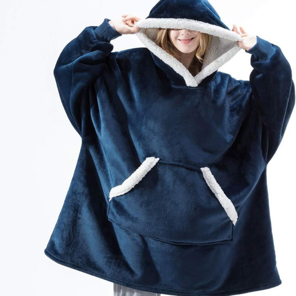 Mikinová deka 4L 10793a Blue