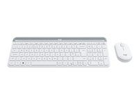Slim Keyboard+Mouse Combo MK470 WHITE
