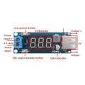 Napájecí modul, step-down měnič 4,5-40V na 5V/2A, USB+voltmetr