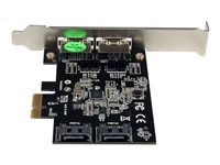 2Port PCIe SATA III eSATA Controller - PEXESAT322I