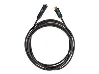 Kabel adaptéru - USB-C s piny (male) do HDMI s piny (male) - 3.66 m - dvojnásobně stíněný - černá - podporuje 4K, aktivní