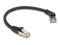 RJ45 Network Cable Cat.6A S/FTP plug 45°