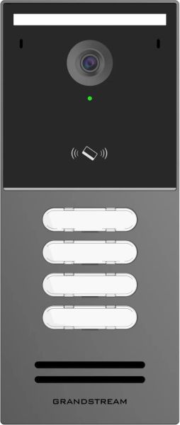 Grandstream GDS3726Q dverový video interkom, 4x tlačidlo, IC a ID karty, NFC, Bluetooth, IP66, IK10