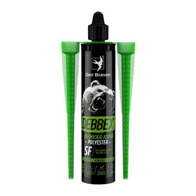 Kotva chemická bez styrenu DEBBEX SF POLYESTER 380ml