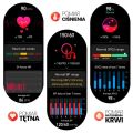 MANTA ALEXA Mini Smartwatch, Smart hodinky, biele