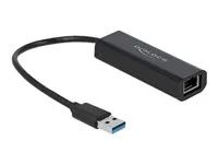 Síťový adaptér - USB 3.1 Gen 1 - 100M/1G/2.5G Gigabit Ethernet - černá