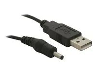 USB / napájecí kabel - DC jack 3,5 x 1,35 mm (M) do USB (M) - 5 V - 1.5 m - pro P/N: 61234, 66202, 66207