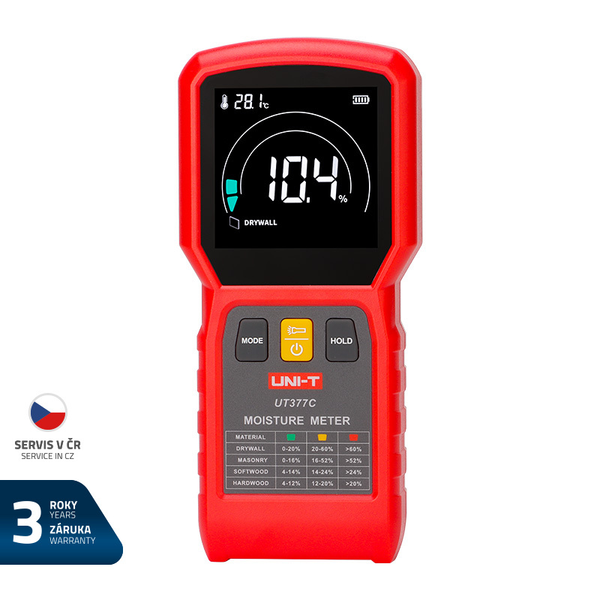 Měřák vlhkosti UNI-T UT377C