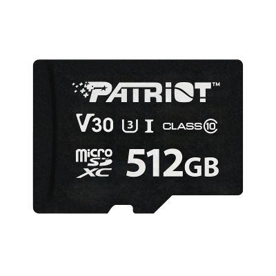 Patriot VX V30 U3/Micro SDXC/512GB/UHS-I U3 / Class 10