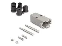 D-Sub Plastic Housing for 9 pin male/f
