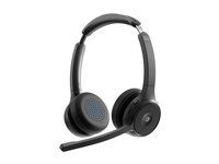 Náhlavní souprava - náhlavní - Bluetooth - bezdrátový - uhlíková čerň - Cisco Webex Certified