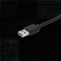 SBOX H-504, 4x USB 3.0 HUB, černý