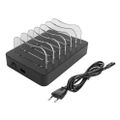 DELTACO DPS-0200, 5x USB A, Nabíjecí stanice, 50W