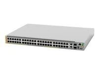 Přepínač - L3 - řízený - 48 x 10/100/1000 + 2 x 1/2.5/5/10GBase-T + 2 x 1 Gigabit / 10 Gigabit SFP+ - Lze montovat do rozvaděče
