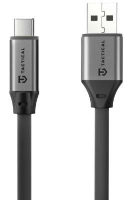 Tactical Fat Man 2.0 Cable USB-A/USB-C 1m Grey