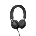 JABRA Evolve2 40 SE, Sluchátka, Stereo, USB-A, Tea