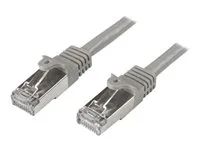 Category 6 - 26AWG (N6SPAT5MGR) - Patch kabel - RJ-45 (M) do RJ-45 (M) - 5 m - SFTP - CAT 6 - lisovaný, provedení bez hrbolků - šedá