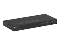 Přepínač - L3 - řízený - 10 x 10/100/1000 (8 PoE+) + 2 x gigabitů SFP - proudění vzduchu ze strany na stranu - Lze montovat do rozvaděče - PoE+ (125 W)