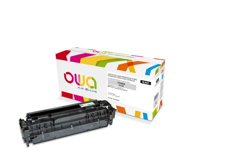 OWA Armor toner kompatibilní s HP CF380X, 4400st, černá/black