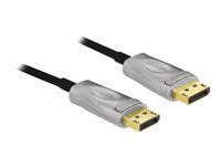Kabel DisplayPort - DisplayPort (M) s jazýčkem do DisplayPort (M) s jazýčkem - DisplayPort 1.4 - 70 m - neobsahuje halogen, Active Optical Cable (AOC), podpora 4K144Hz (3840 x 2160), podpora 8K60Hz (7680 x 4320) - černá