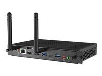 Přehrávač pro digital signage se slotem - 16 GB RAM - Intel Core i7 - SSD - 256 GB - Windows 11 Pro - 4K UHD (2160p) - 60 fps - černá