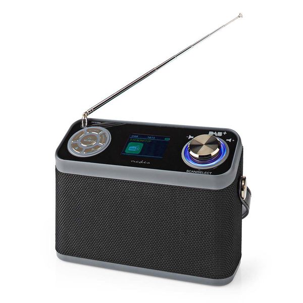 Rádio NEDIS RDDB5200BK