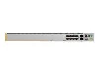 Přepínač - L3 - řízený - 8 x 100/1000/2.5G/5G (PoE+) + 2 x 10 Gigabit SFP+ - obousměrný průtok vzduchu - Lze montovat do rozvaděče