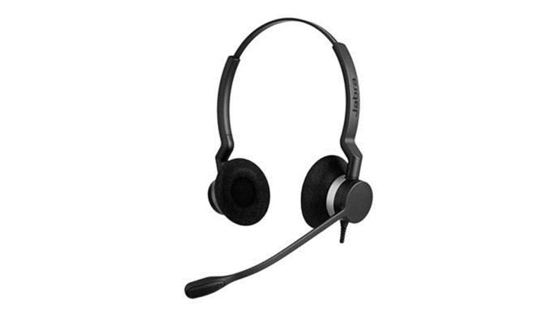 Jabra BIZ 2300/Stereo/USB-C/Drát/Černá