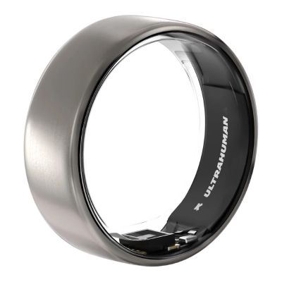 ULTRAHUMAN Ring AIR Raw Titanium (vel. 10)
