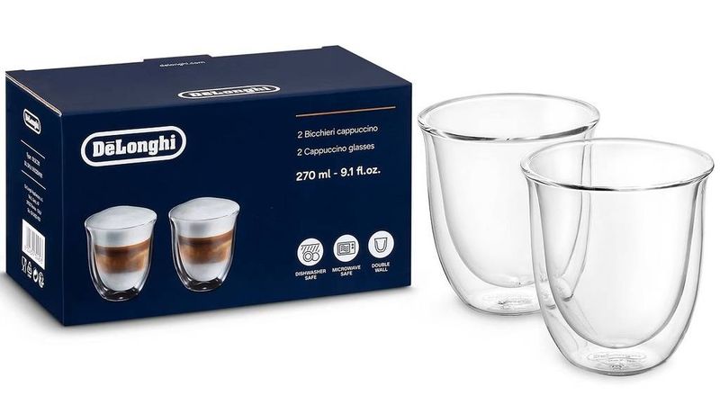 DeLonghi šálky na kávu - cappuccino