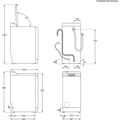 ELECTROLUX Pračka s horním plněním EW7TN3372C